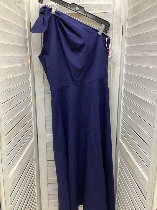 Dress Casual Maxi By Kate Spade In Navy, Size: 6