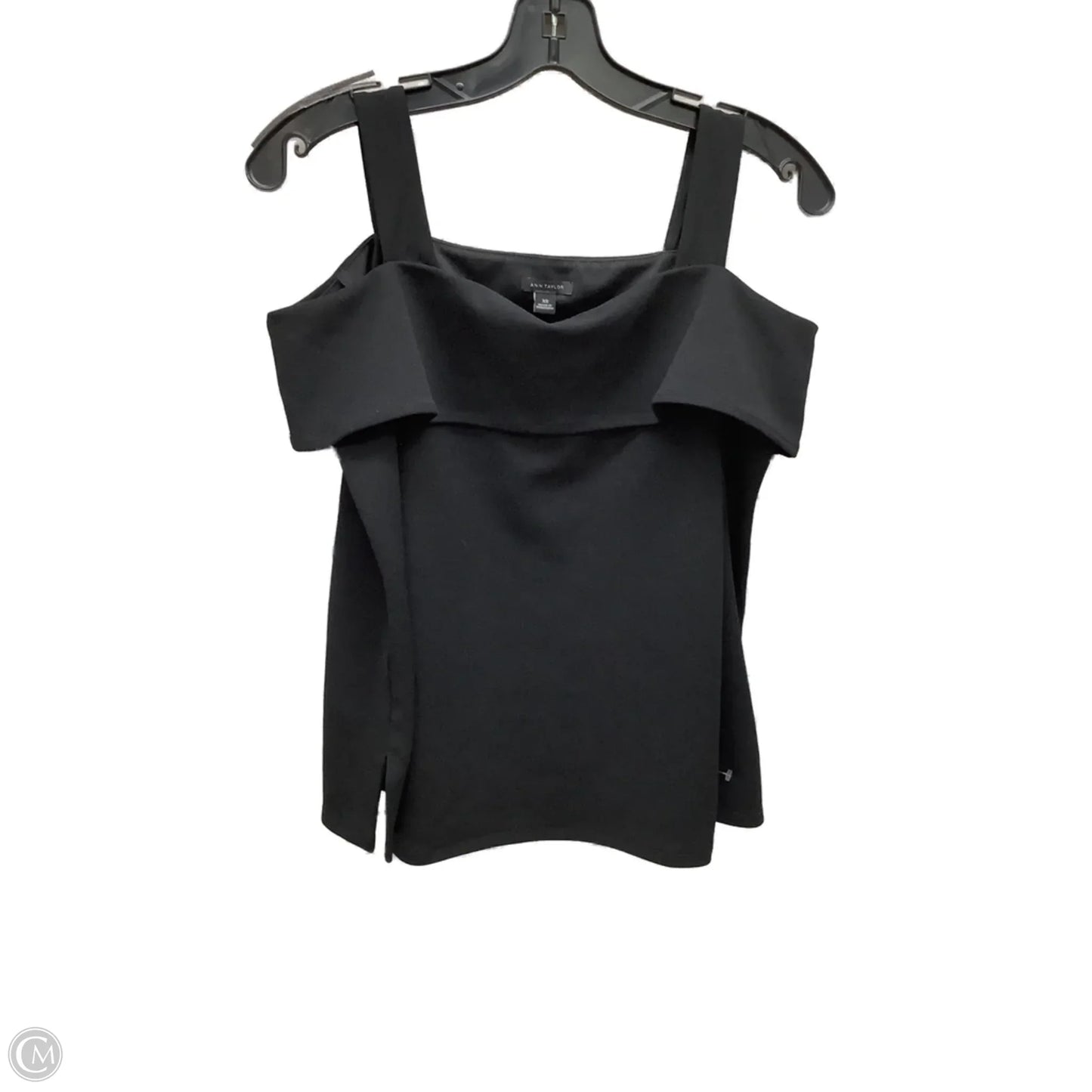 Top Long Sleeve By Ann Taylor In Black, Size: Xs