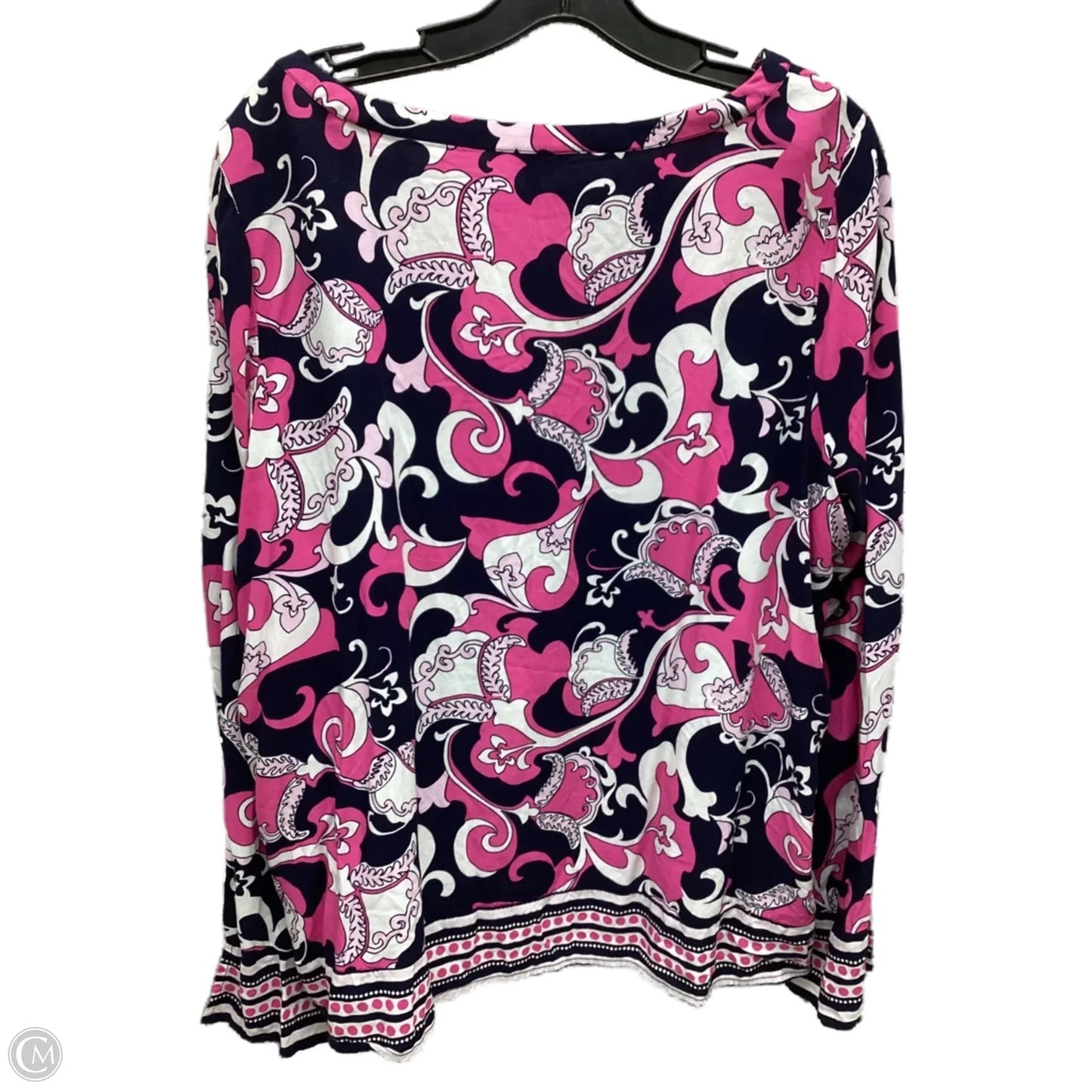 Top Long Sleeve By Crown And Ivy In Multi-colored, Size: Xxl