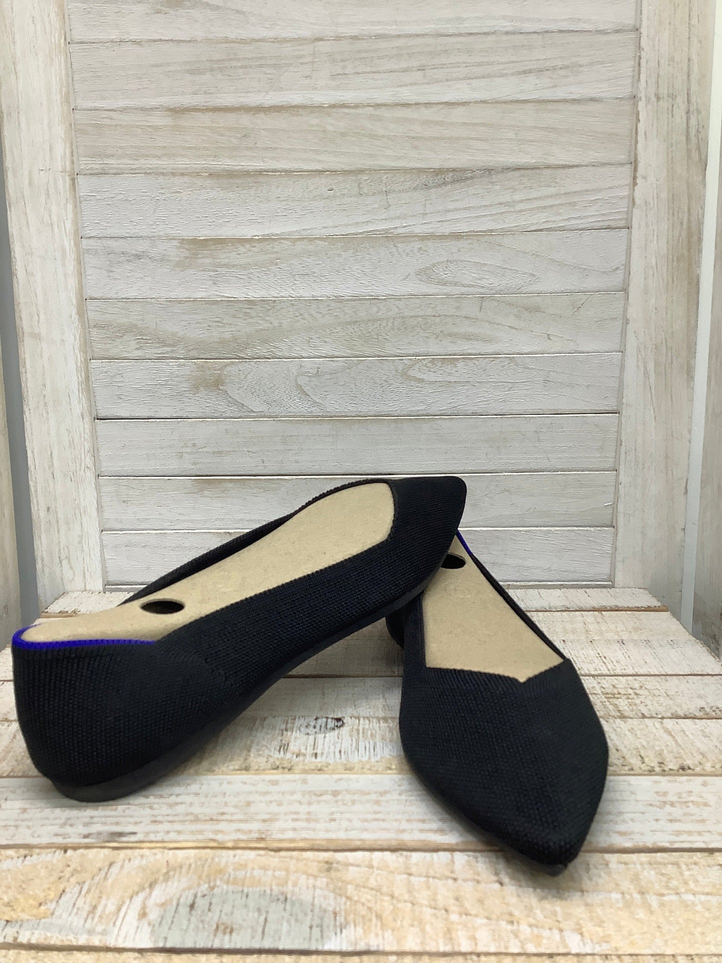 Shoes Flats By Rothys In Black, Size: 9.5