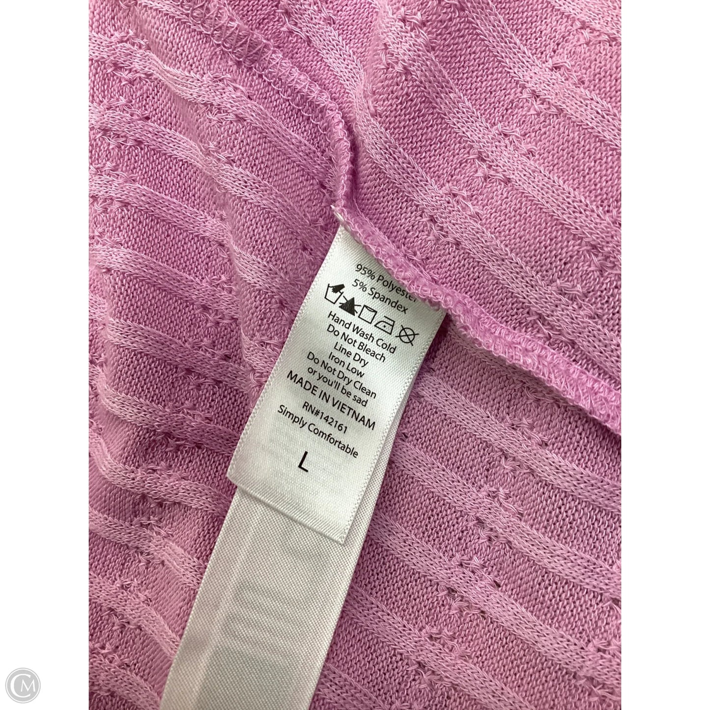 Cardigan By Lularoe In Pink, Size: L
