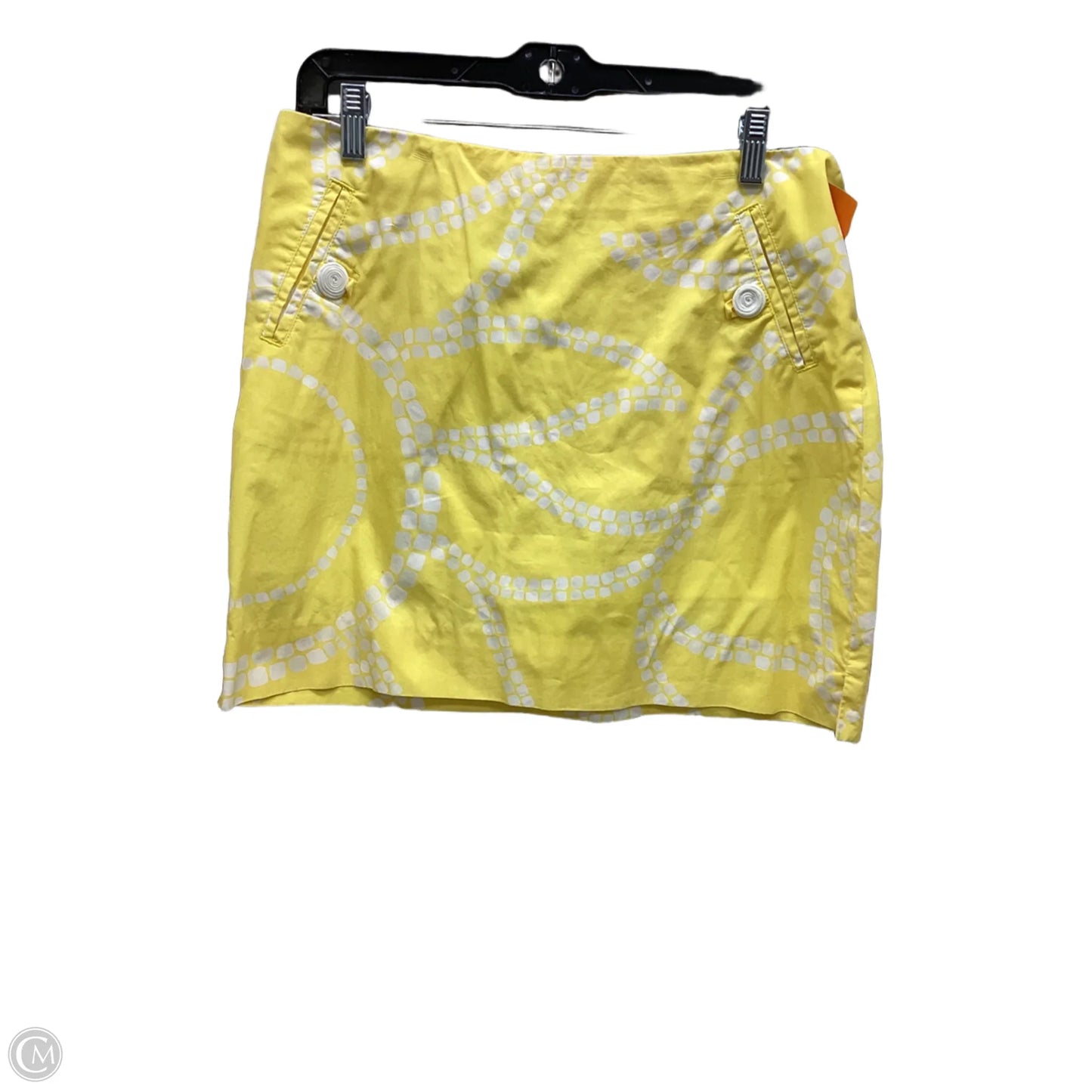 Skirt Designer By Lilly Pulitzer In Yellow, Size: 10