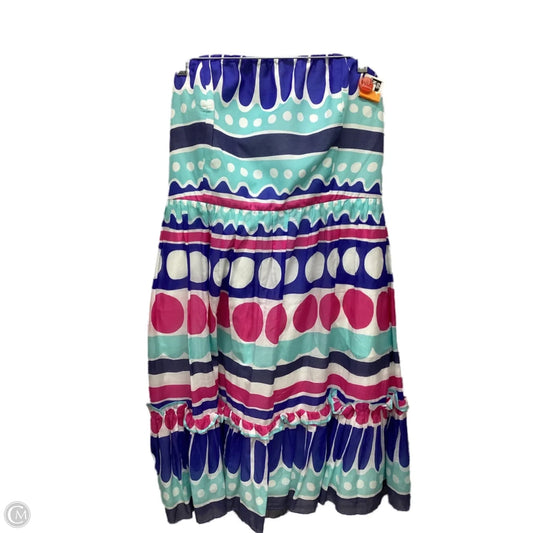 Dress Casual Midi By Vineyard Vines In Multi-colored, Size: 16