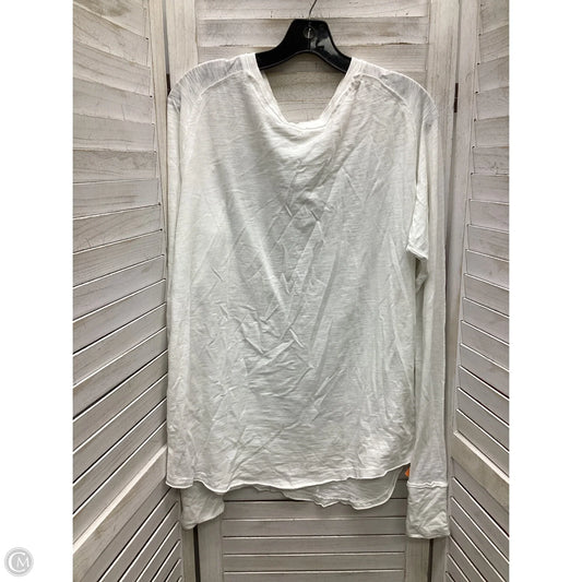 Top Long Sleeve By We The Free In White, Size: XS