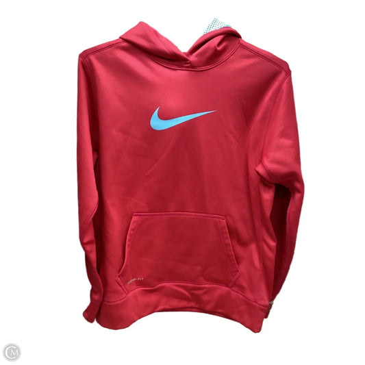 Sweatshirt Hoodie By Nike In Pink, Size: Xl