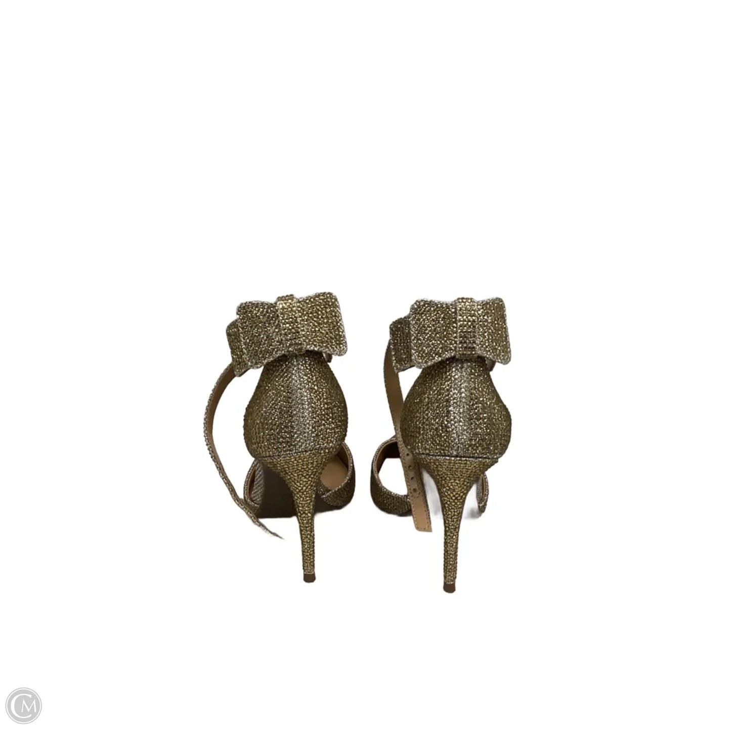 Shoes Heels Stiletto By Jessica Simpson In Gold, Size: 6