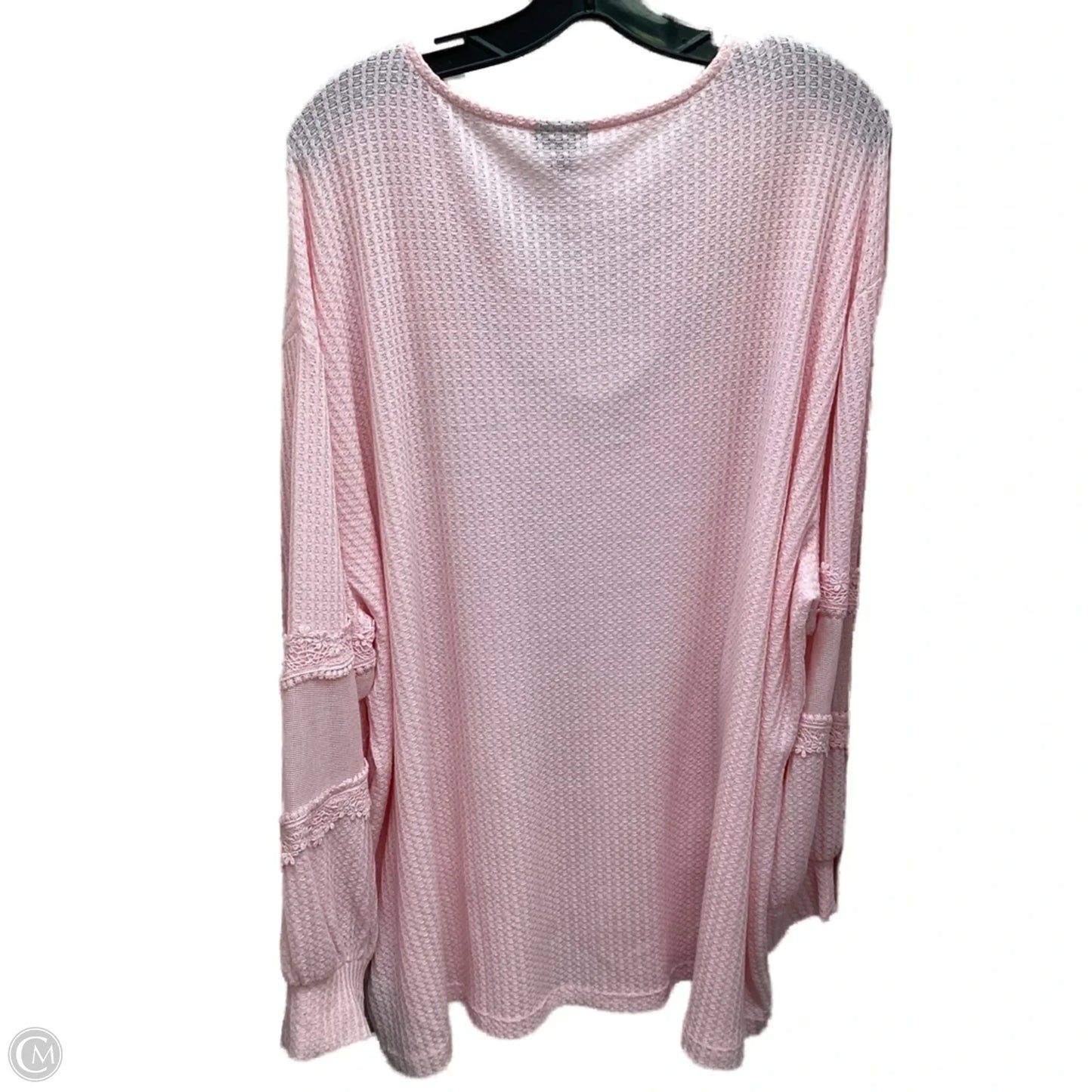 Top Long Sleeve By Torrid In Pink, Size: 3x