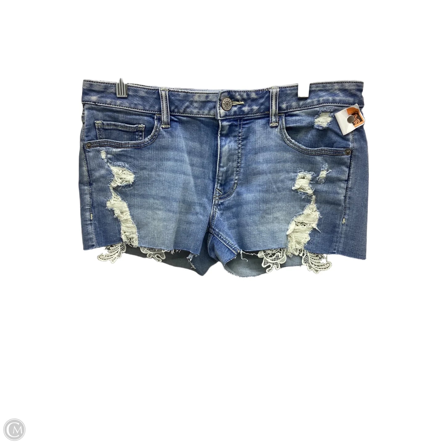 Shorts By Express In Blue Denim, Size: 10