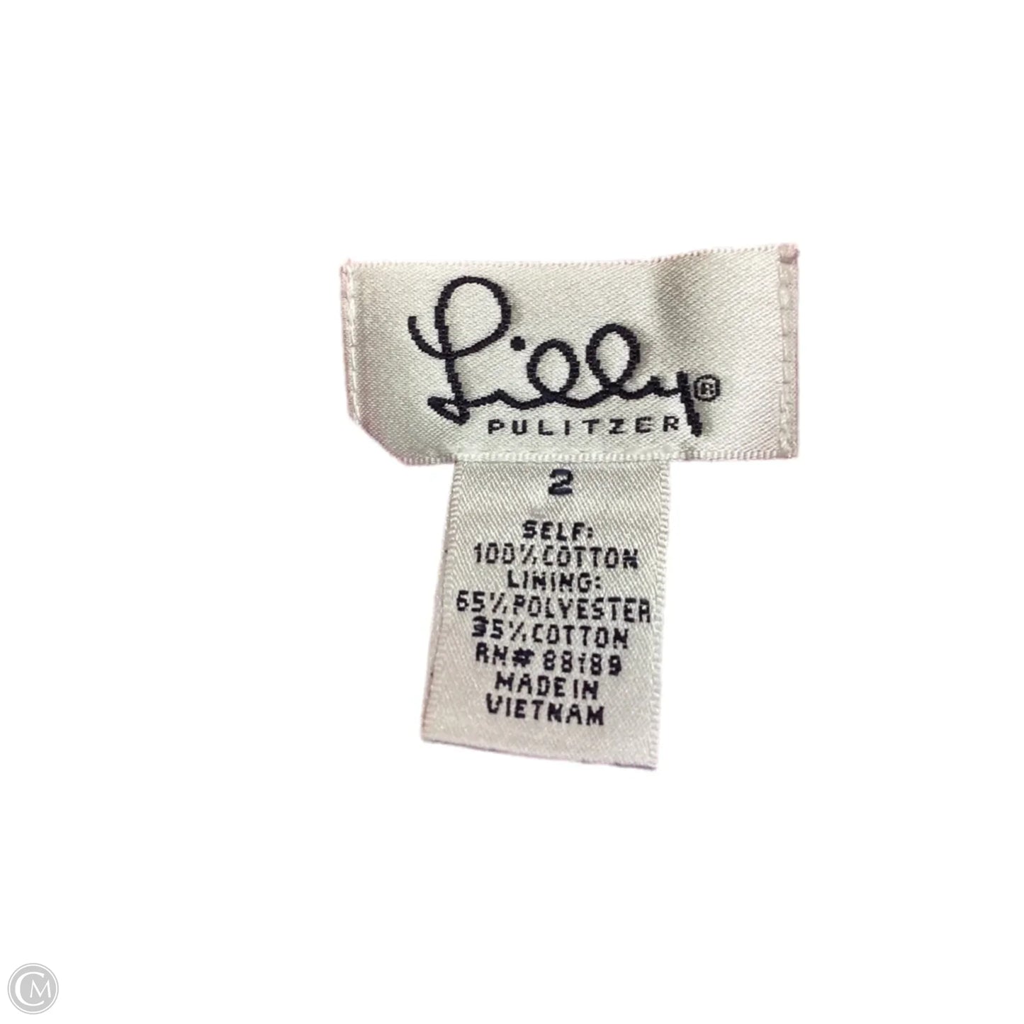 Top Sleeveless Designer By Lilly Pulitzer In Multi-colored, Size: 2