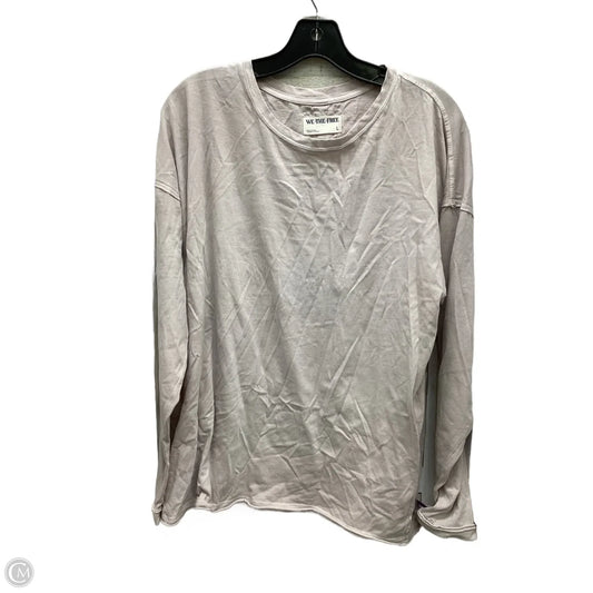 Top Long Sleeve By We The Free In Mauve, Size: L