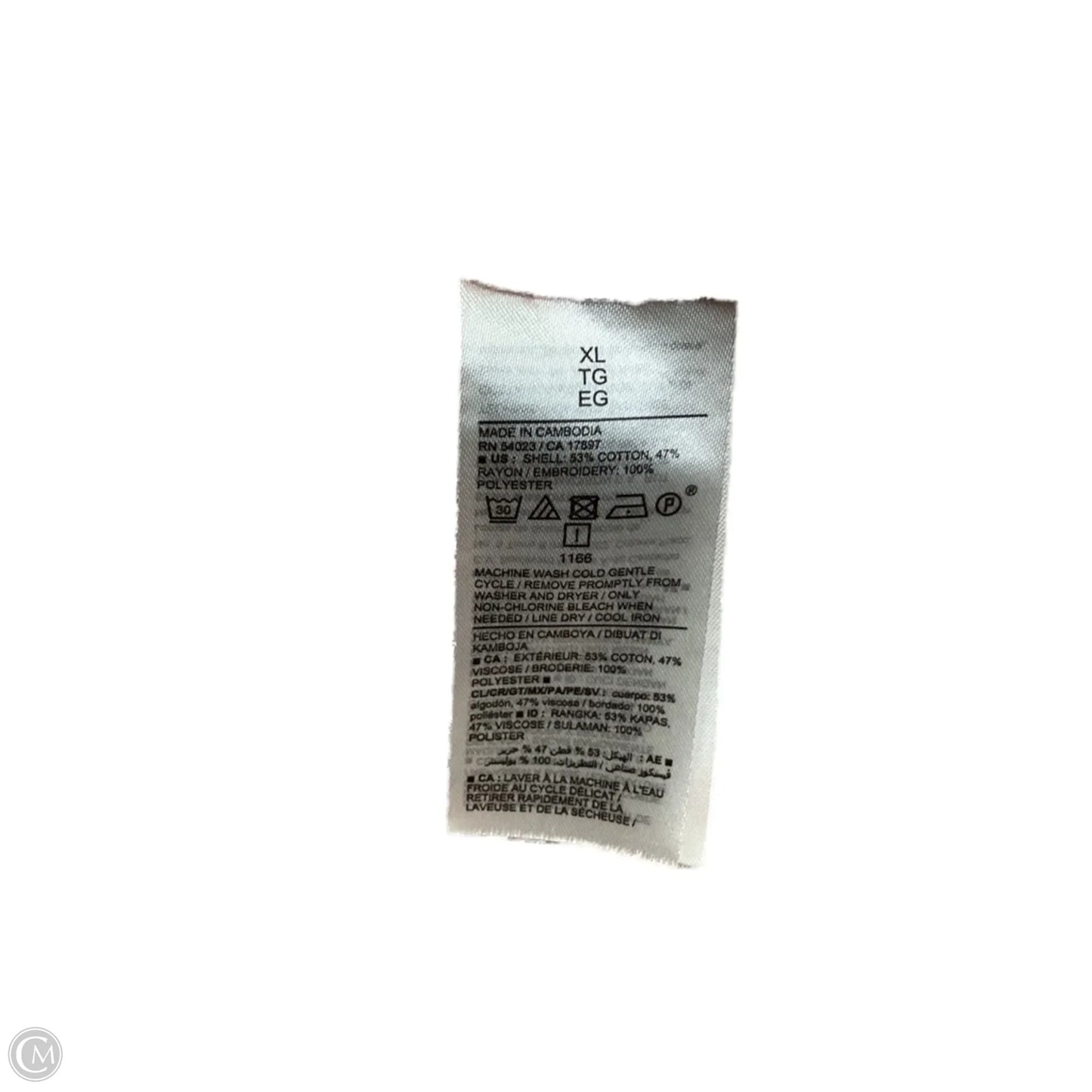 Dress Casual Midi By Old Navy In Floral Print, Size: Xl