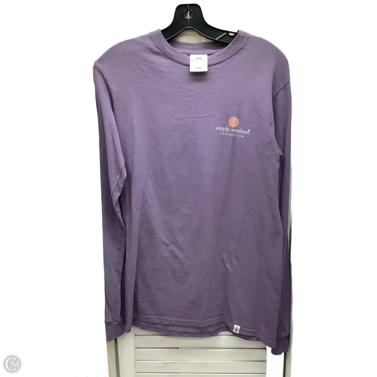 Top Long Sleeve By Simply Southern In Mauve, Size: S