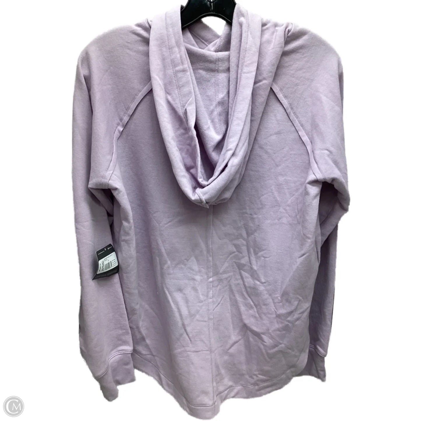 Sweatshirt Hoodie By Eddie Bauer In Mauve, Size: S