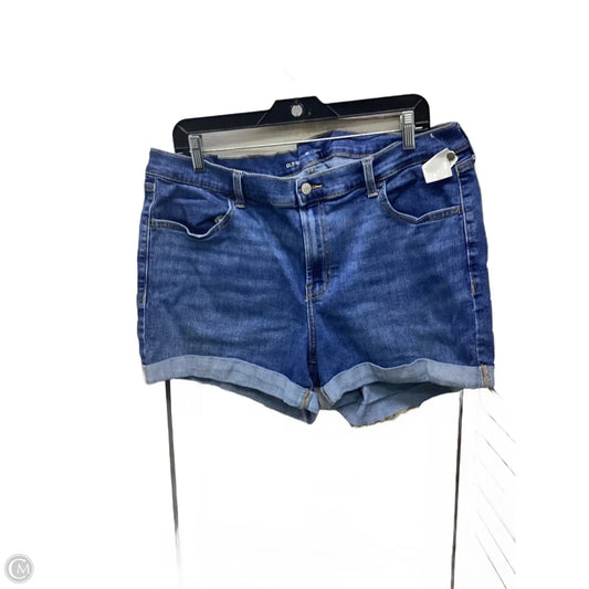 Shorts By Old Navy In Blue Denim, Size: 16