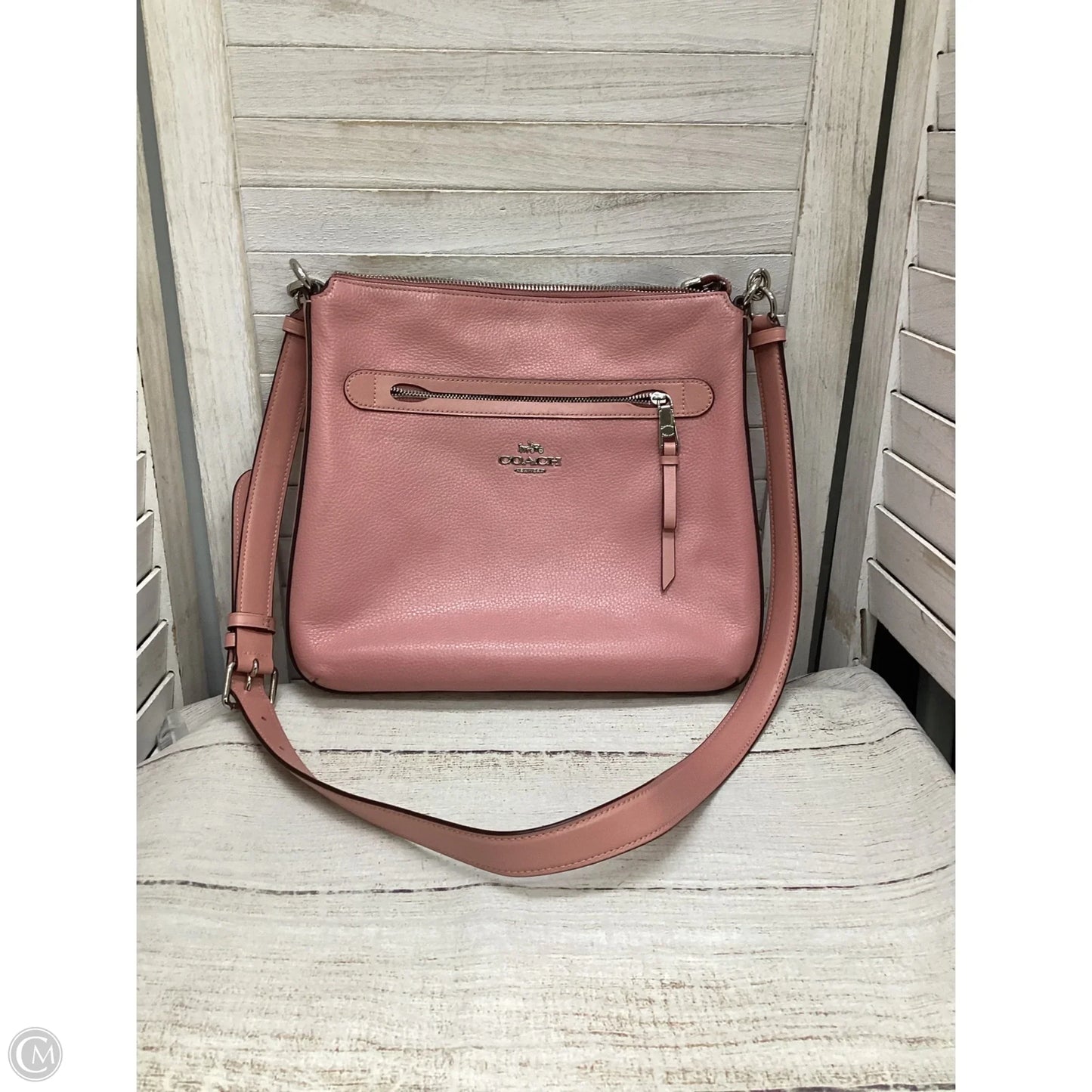 Handbag Designer By Coach, Size: Large