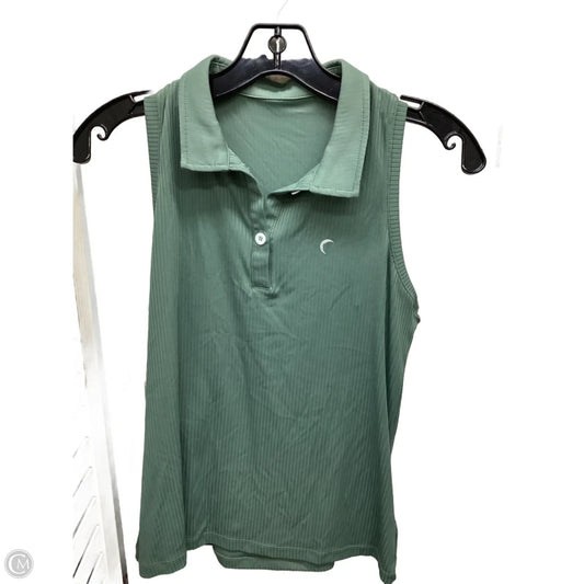 Athletic Tank Top By Zyia In Green, Size: M