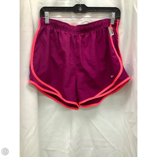 Athletic Shorts By Nike In Multi-colored, Size: L