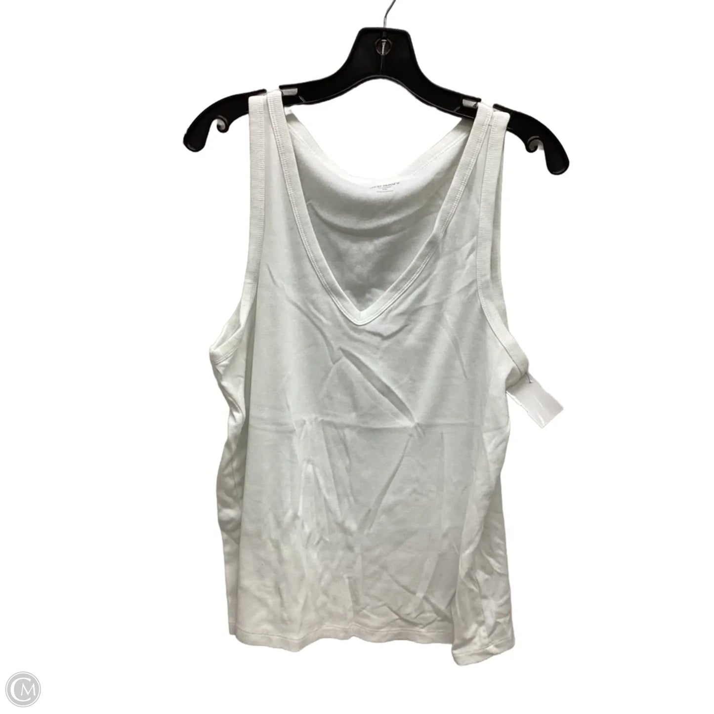 Top Sleeveless By Old Navy In White, Size: Xxl