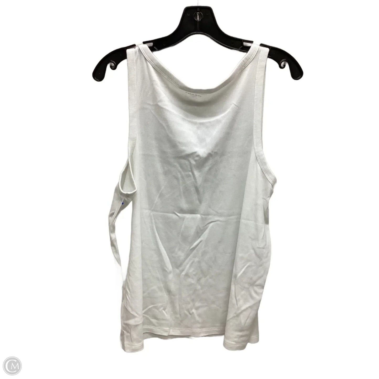 Top Sleeveless By Old Navy In White, Size: Xxl