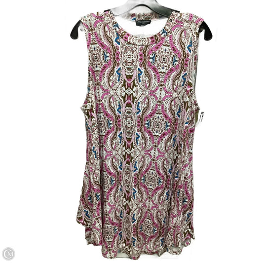 Top Sleeveless By Lane Bryant In Multi-colored, Size: 14