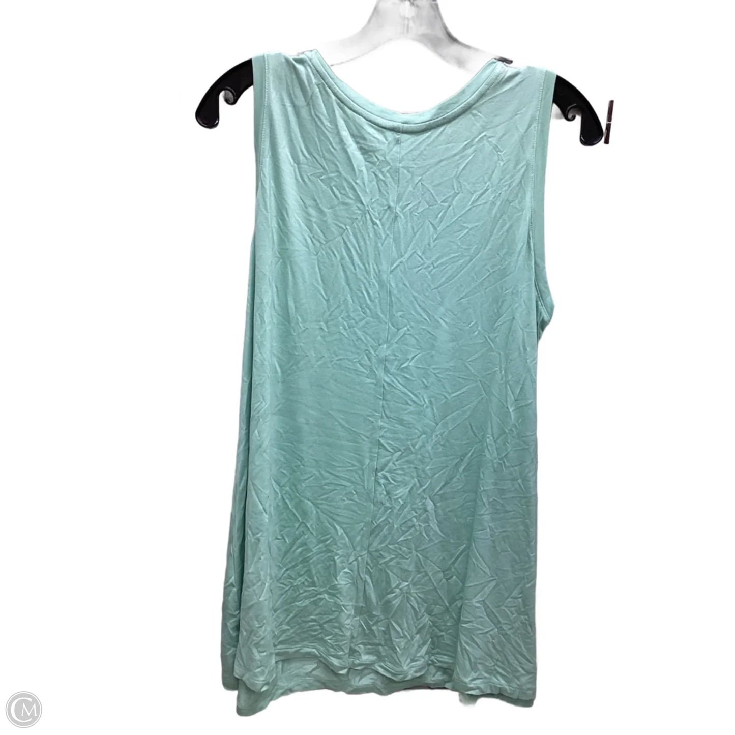 Top Sleeveless By Lane Bryant In Teal, Size: 14