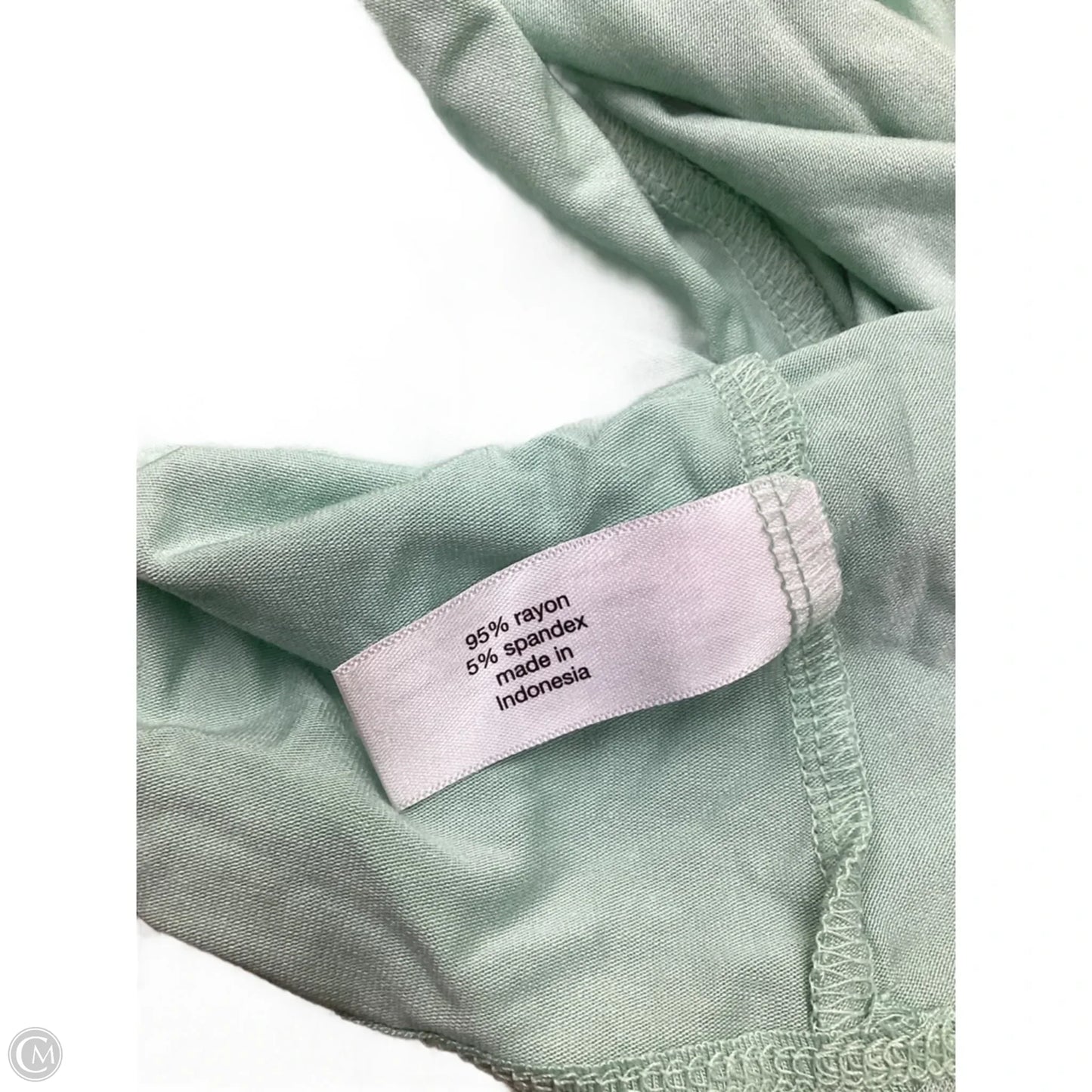 Top Sleeveless By Lane Bryant In Teal, Size: 14