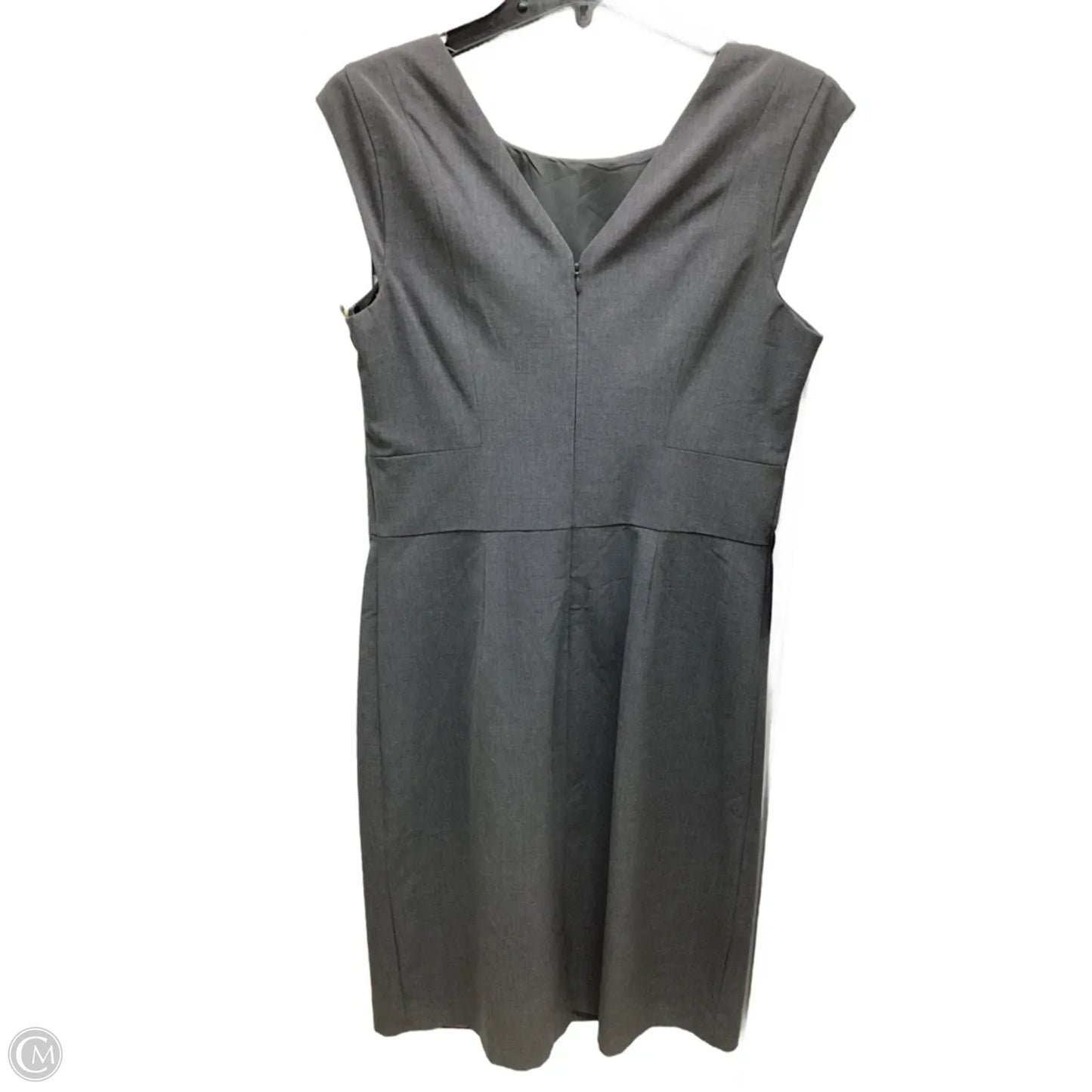 Dress Casual Midi By Limited In Grey, Size: 10