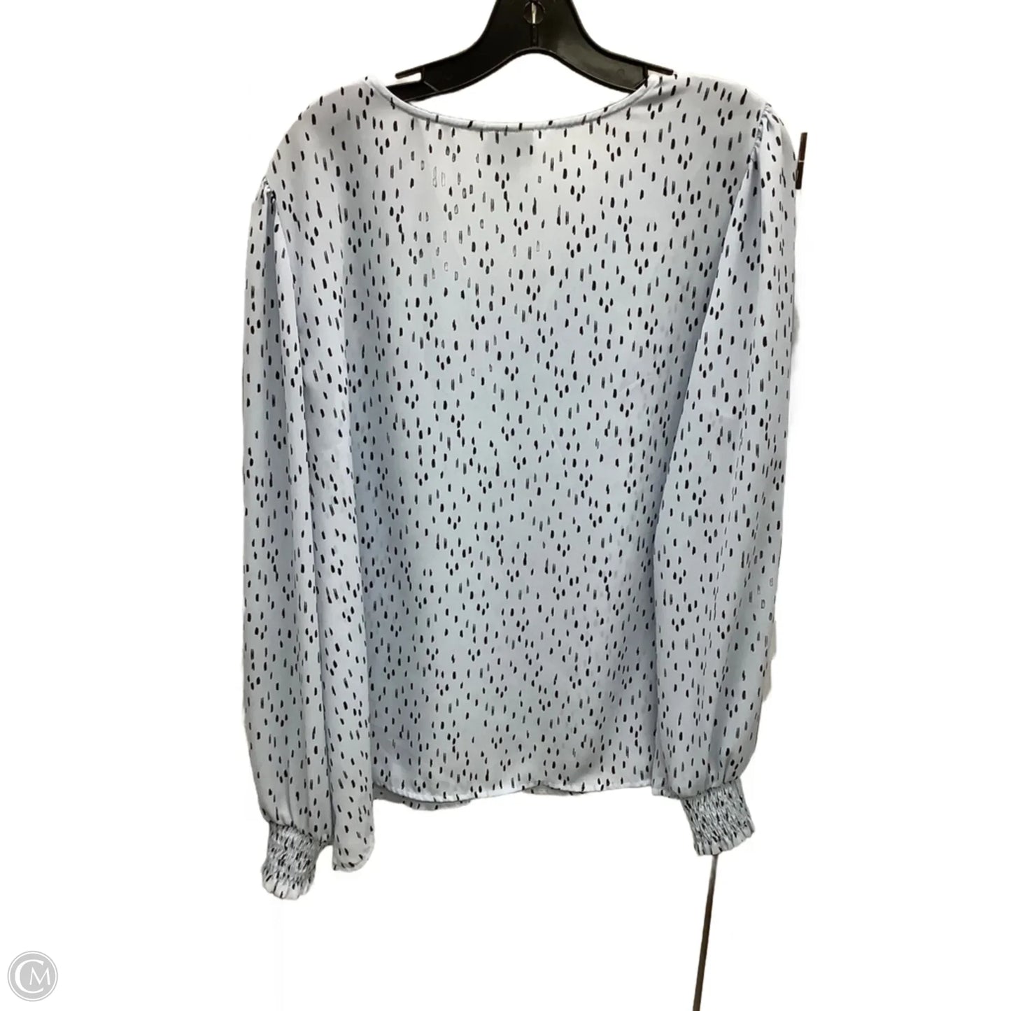 Top Long Sleeve By Worthington In Blue, Size: Xl