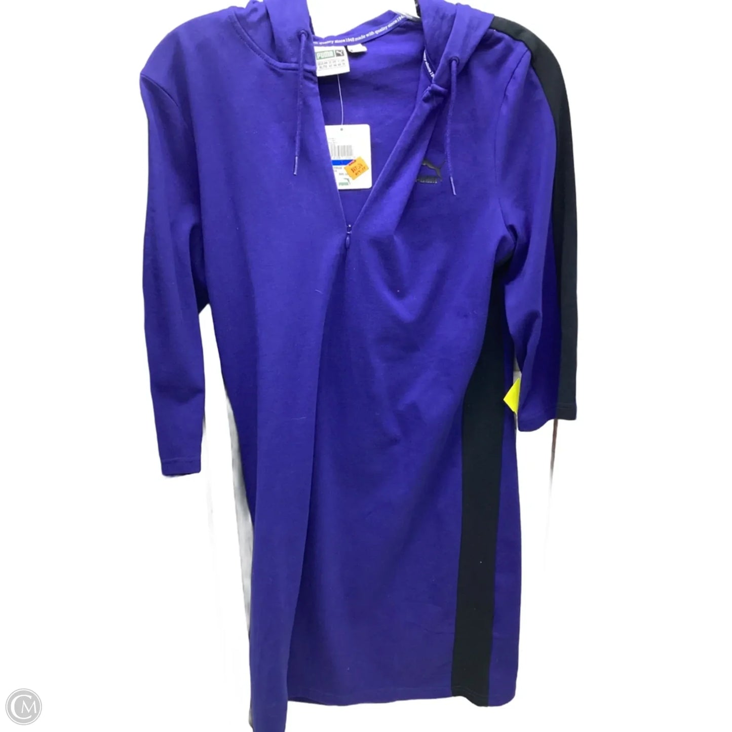 Dress Casual Midi By Puma In Black & Blue, Size: Xl