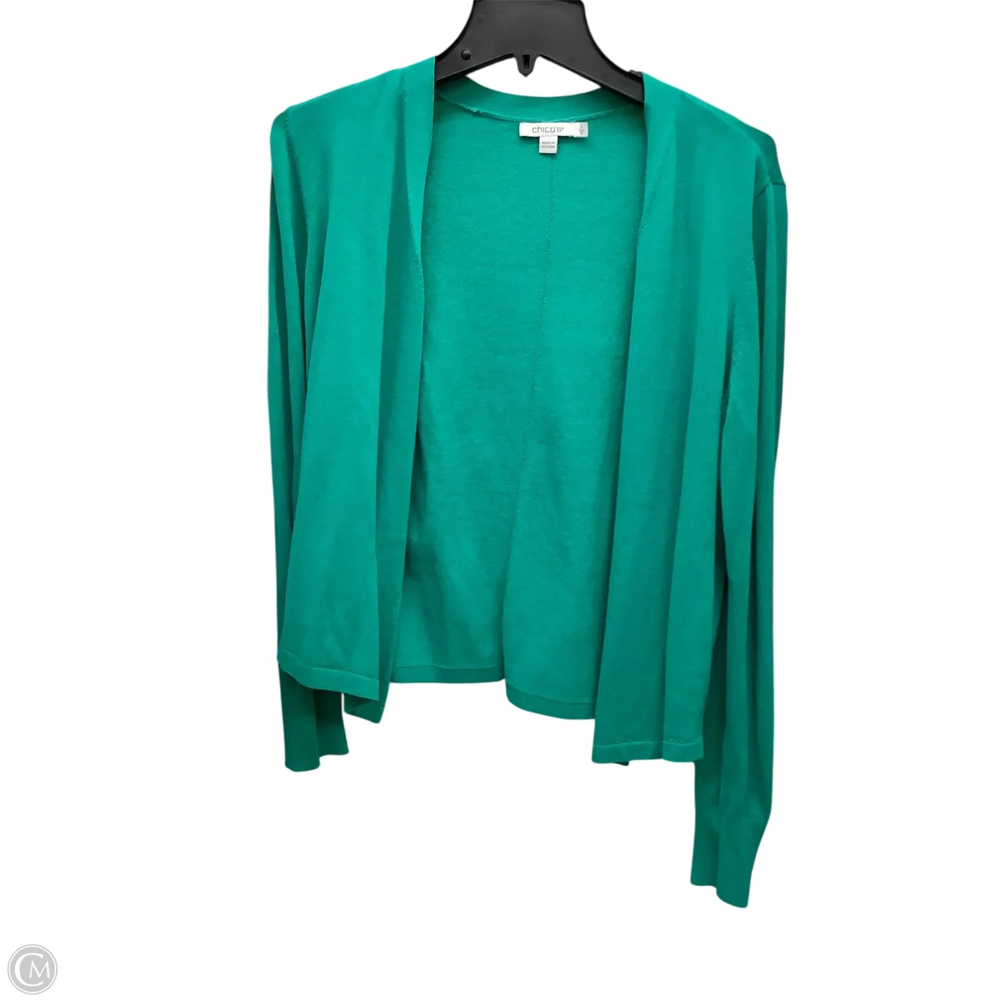 Cardigan By Chicos In Teal, Size: M