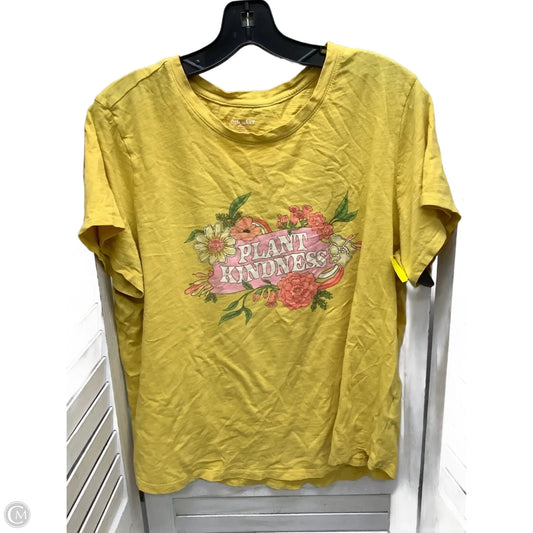 Top Short Sleeve By Old Navy In Multi-colored, Size: Xl