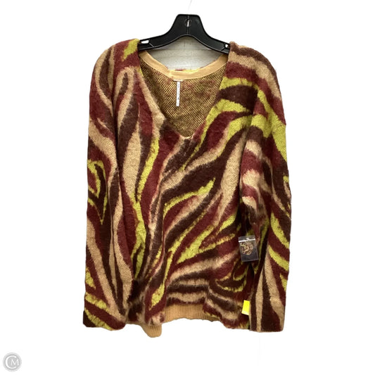 Sweater By Free People In Multi-colored, Size: Xs