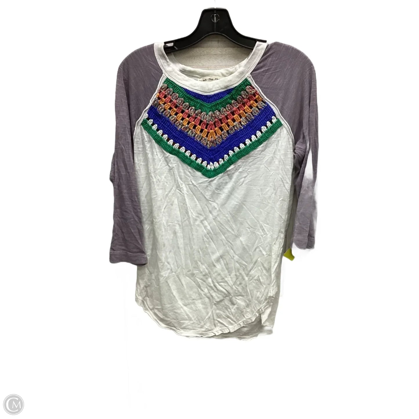 Top Long Sleeve By We The Free In Multi-colored, Size: S