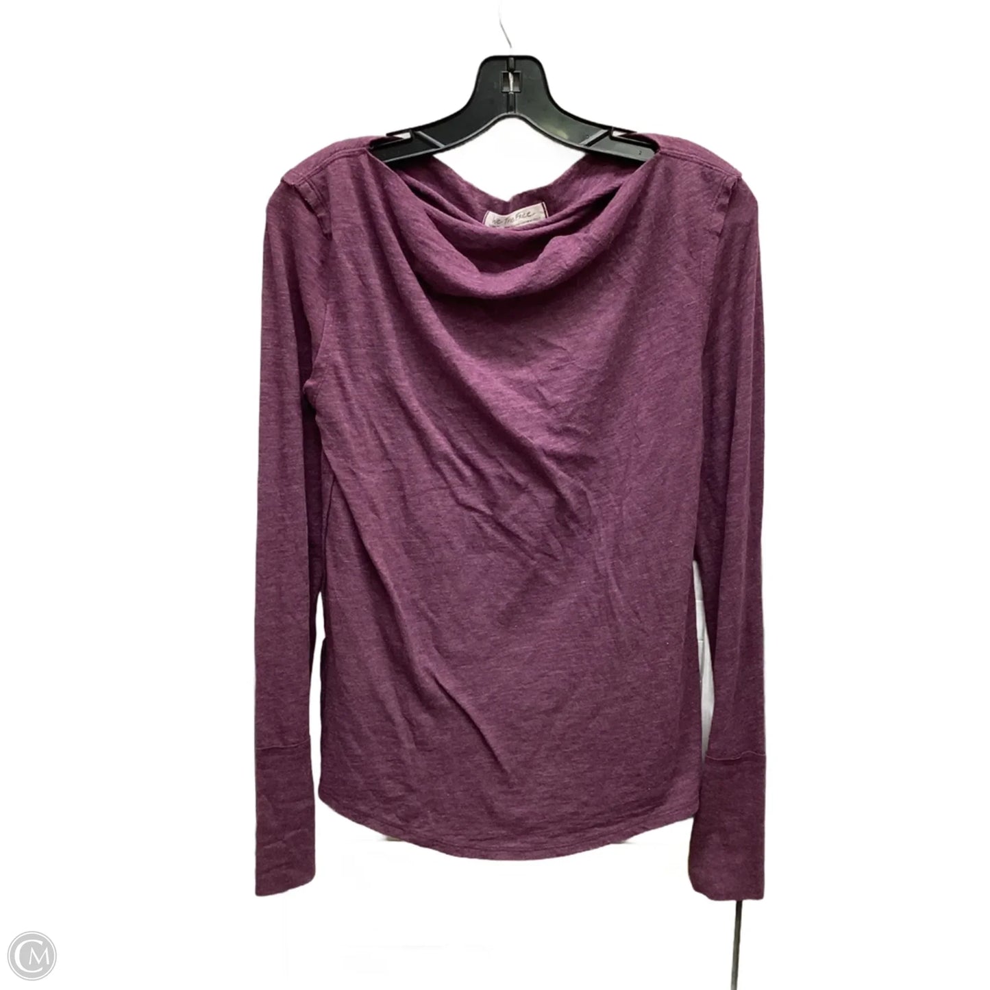 Top Long Sleeve By We The Free In Purple, Size: Xs
