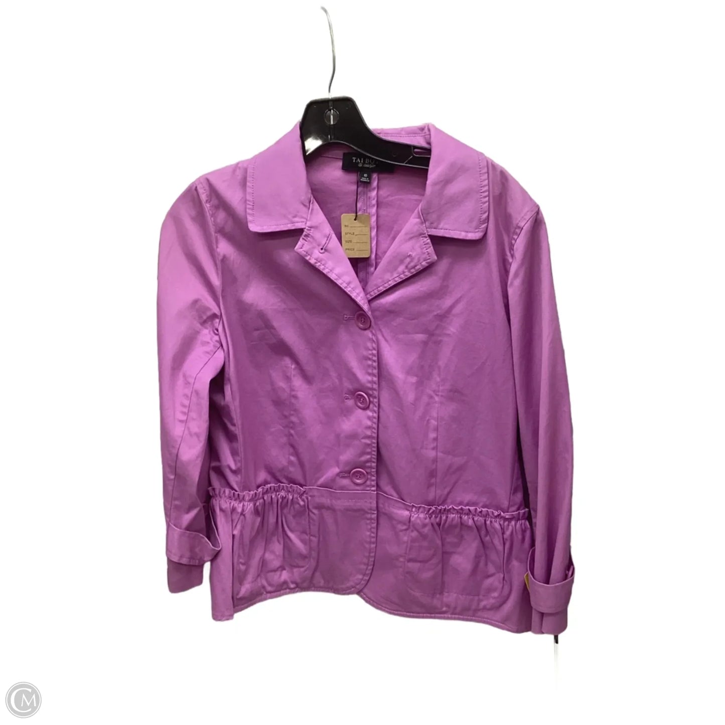 Jacket Other By Talbots In Purple, Size: 10