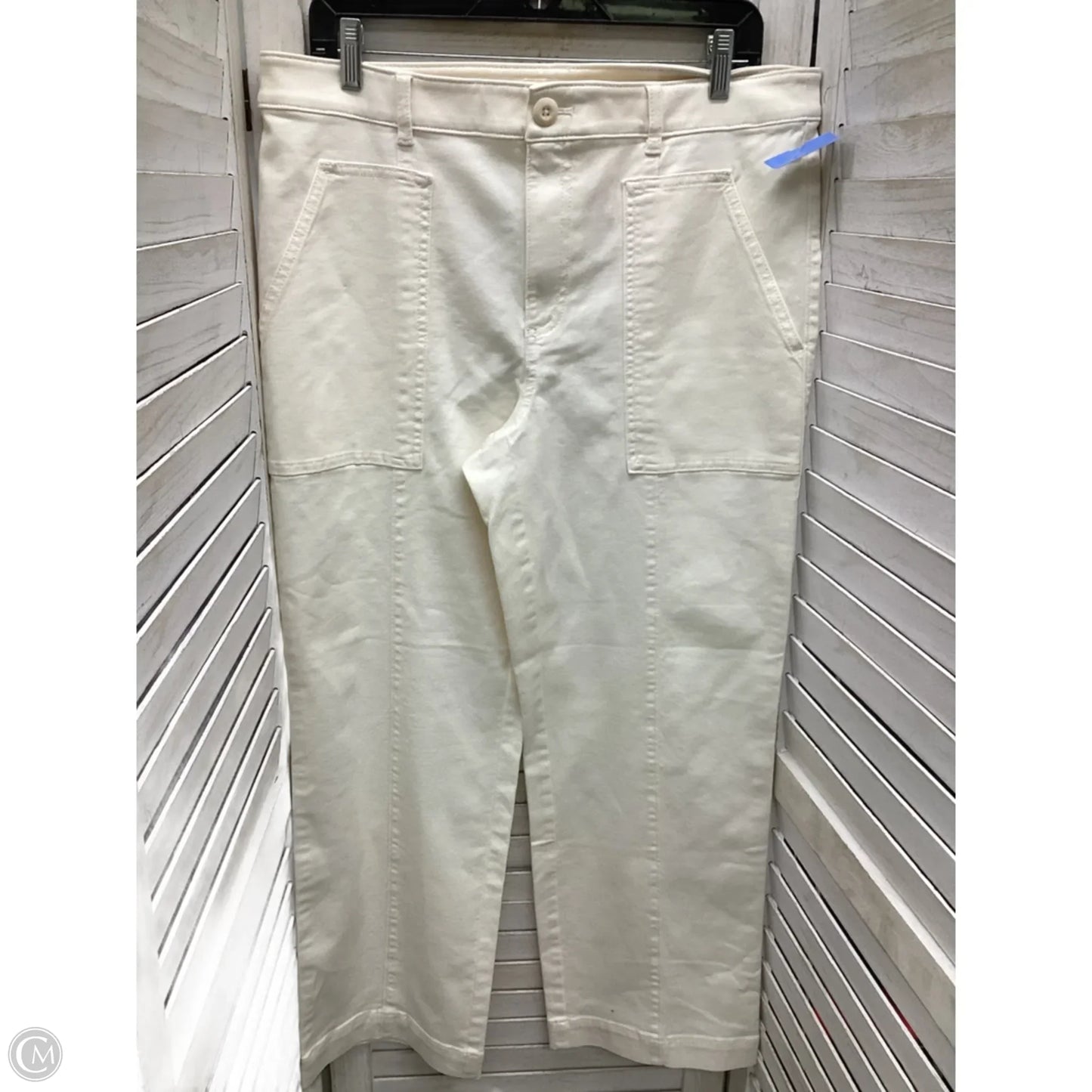 Pants Chinos & Khakis By Loft In Ivory, Size: 12