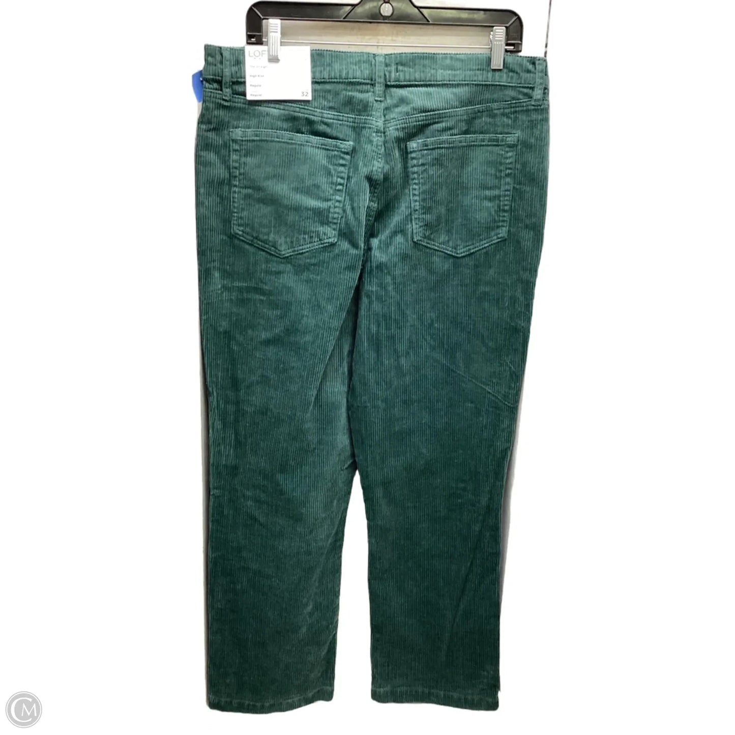 Pants Corduroy By Loft In Green, Size: 14