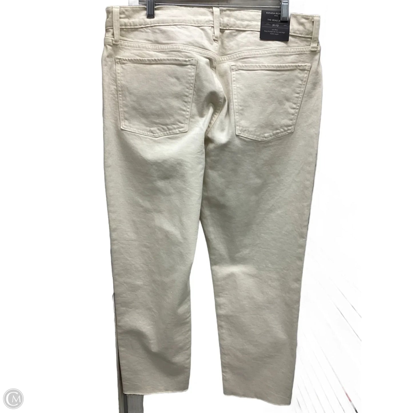 Pants Chinos & Khakis By Banana Republic In Ivory, Size: 12