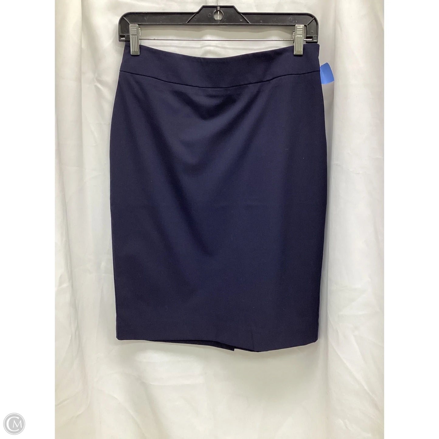 Skirt Midi By Ann Taylor In Navy, Size: 2