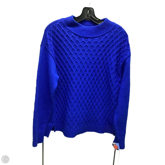 Sweater By Talbots In Blue, Size: L