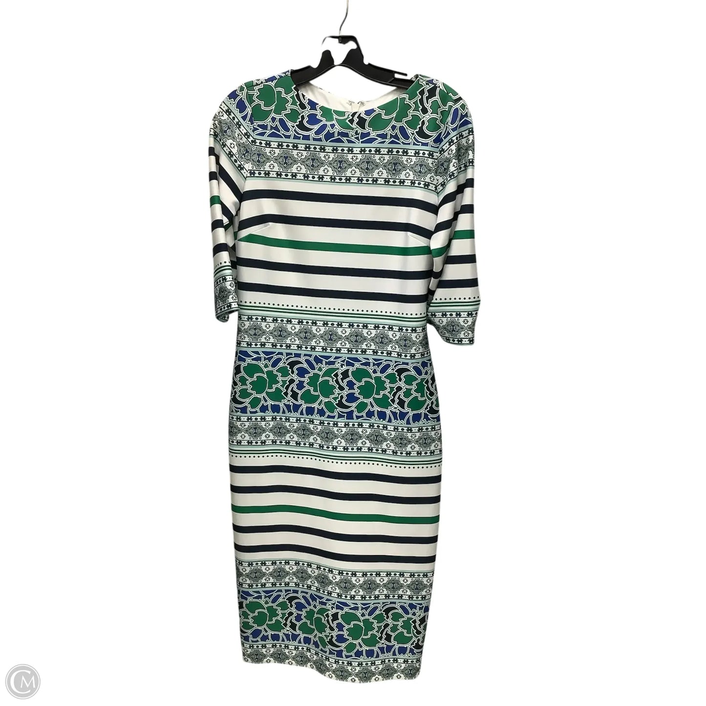 Dress Casual Midi By Eva Mendes In Multi-colored, Size: S