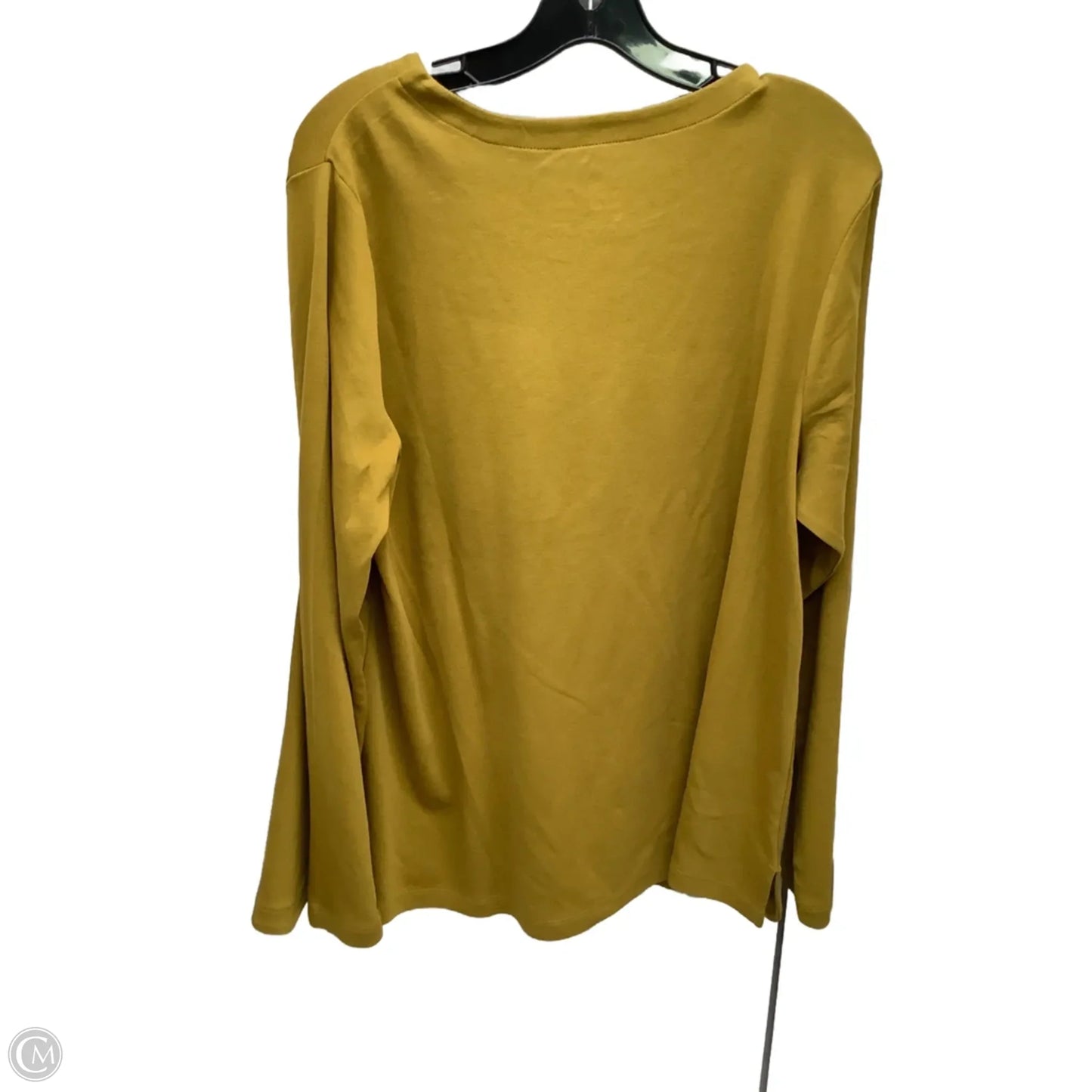 Top Long Sleeve By J. Jill In Brown, Size: Xl