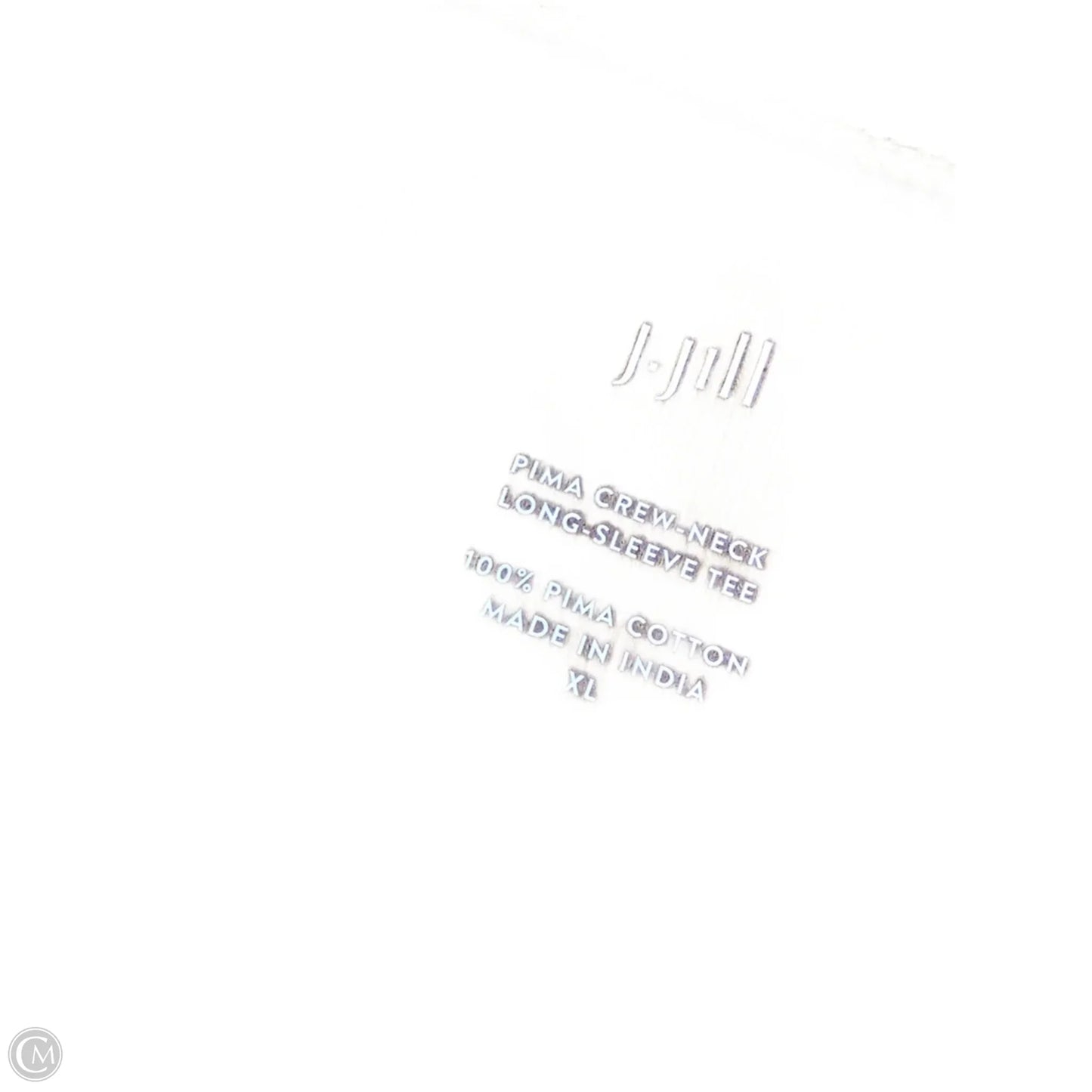 Top Long Sleeve By J. Jill In Brown, Size: Xl