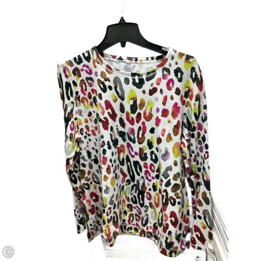 Top Long Sleeve By Talbots In Multi-colored, Size: Xl