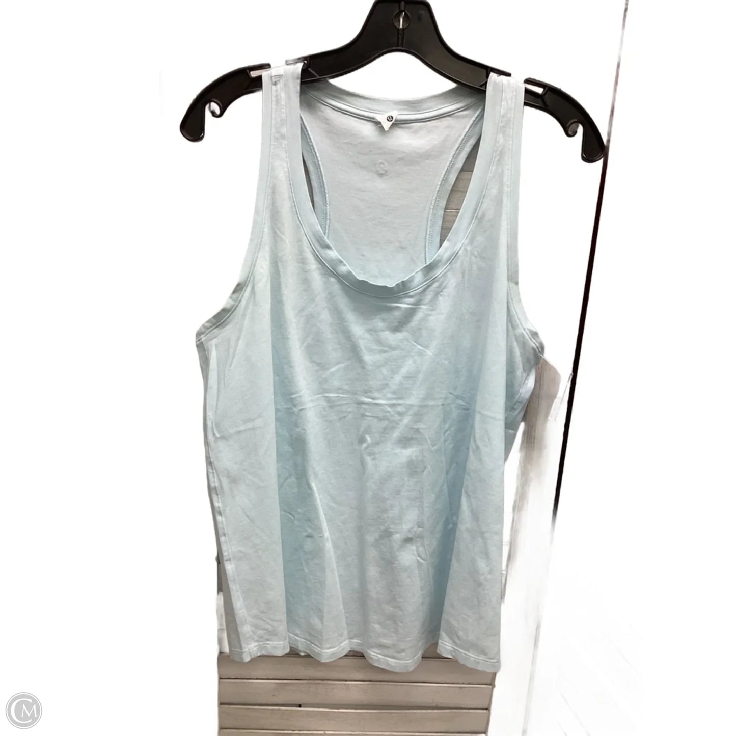 Top Sleeveless By Lululemon In Aqua, Size: 10