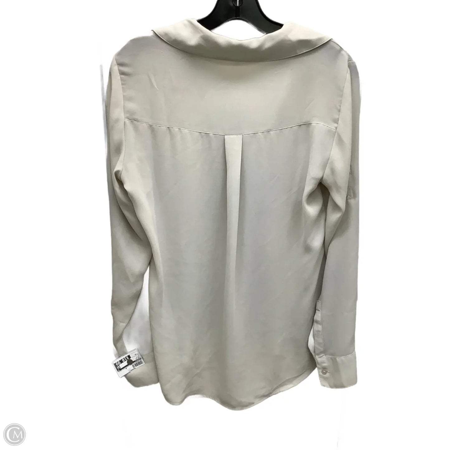 Top Long Sleeve By Express In Beige, Size: M