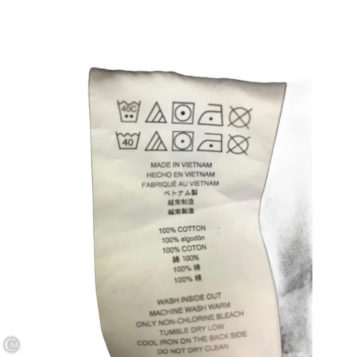 Top Long Sleeve By Michael By Michael Kors In Black & Grey, Size: 2x