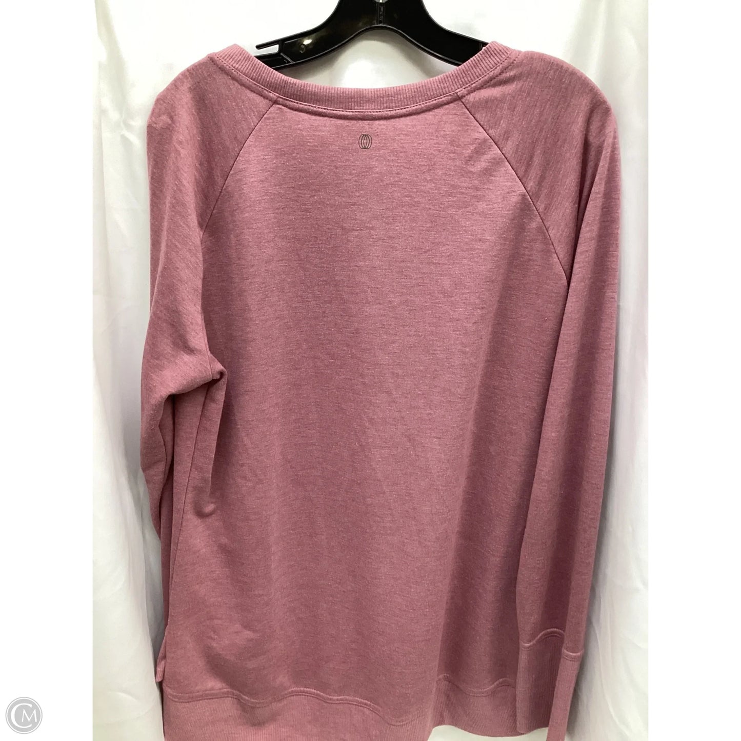 Top Long Sleeve By Clothes Mentor In Pink, Size: Xl