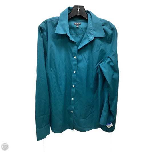 Top Long Sleeve By Talbots In Blue, Size: 14