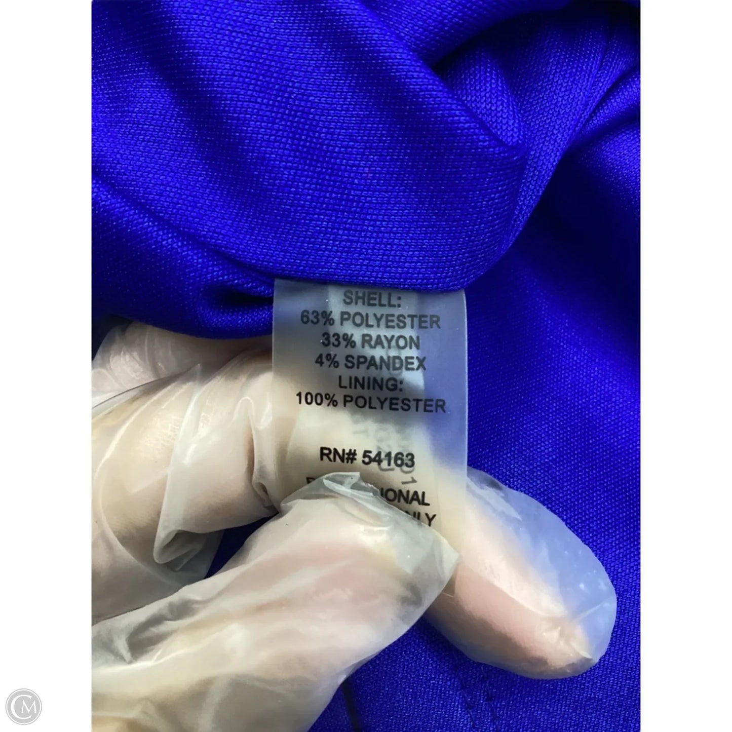 Dress Casual Midi By Calvin Klein In Blue, Size: 6